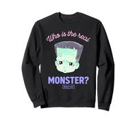 Universal Monsters Frankenstein Anime Who’s The Real Monster Sudadera