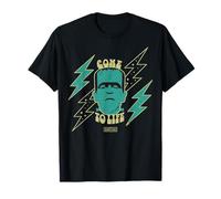 Universal Monsters Frankenstein Come To Life Retro Camiseta