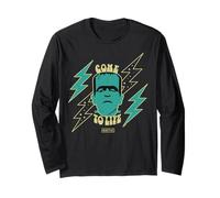 Universal Monsters Frankenstein Come To Life Retro Manga Larga