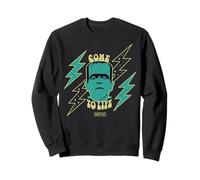Universal Monsters Frankenstein Come To Life Retro Sudadera