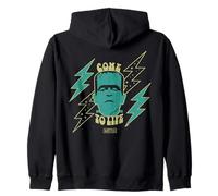 Universal Monsters Frankenstein Come To Life Retro Sudadera con Capucha