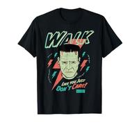 Universal Monsters Frankenstein Don’t Care Retro Goth Camiseta