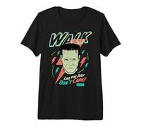 Universal Monsters Frankenstein Don’t Care Retro Goth Camiseta Premium