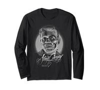 Universal Monsters Frankenstein Stay Creepy Manga Larga