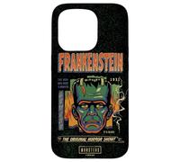 Universal Monsters Frankenstein Vintage Halloween Mask Carcasa para iPhone 15 Pro