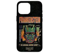 Universal Monsters Frankenstein Vintage Halloween Mask Carcasa para iPhone 16 Pro Max
