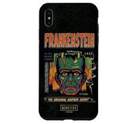 Universal Monsters Frankenstein Vintage Halloween Mask Carcasa para iPhone XS Max