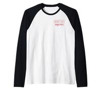 Universal Monsters Frankenstein Wicked Hour Front & Back Camiseta Manga Raglan
