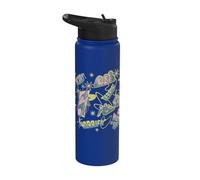 Universal Monsters Horror Classics All Over Print Stainless Steel Insulated Water Bottle