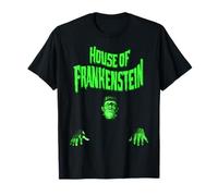 Universal Monsters House Of Frankenstein Logo Camiseta