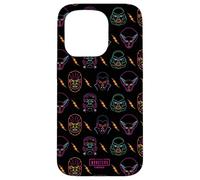 Universal Monsters Neon All-Over Print Carcasa para iPhone 15 Pro