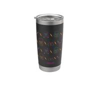 Universal Monsters Neon All-Over Print Vaso térmico de acero inoxidable de doble pared