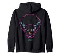 Universal Monsters Neon Bride of Frankenstein Portrait Sudadera con Capucha