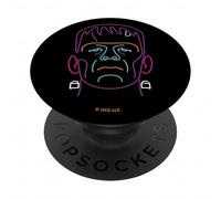Universal Monsters Neon Frankenstein Portrait PopSockets PopGrip Adhesivo