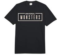 Universal Monsters Retro Goth Front Back Portrait Comfort Colors Adult Heavyweight T-Shirt