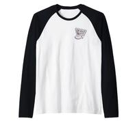 Universal Monsters Retro Monster Lineup Front & Back Camiseta Manga Raglan
