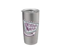 Universal Monsters Retro Monster Lineup Front & Back Vaso térmico de acero inoxidable de doble pared