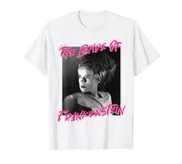 Universal Monsters The Bride Of Frankenstein Paint Splatter Camiseta