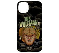 Universal Monsters The Wolf Man Vintage Halloween Mask Carcasa para iPhone 14 Plus
