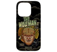 Universal Monsters The Wolf Man Vintage Halloween Mask Carcasa para iPhone 14 Pro