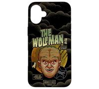 Universal Monsters The Wolf Man Vintage Halloween Mask Carcasa para iPhone 16 Plus