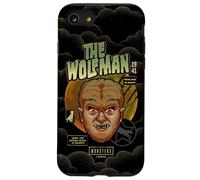Universal Monsters The Wolf Man Vintage Halloween Mask Carcasa para iPhone SE (2020) / 7 / 8