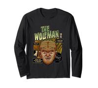 Universal Monsters The Wolf Man Vintage Halloween Mask Manga Larga