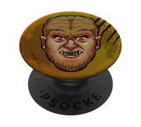 Universal Monsters The Wolf Man Vintage Halloween Mask PopSockets PopGrip Adhesivo