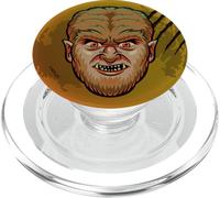 Universal Monsters The Wolf Man Vintage Halloween Mask PopSockets PopGrip para MagSafe