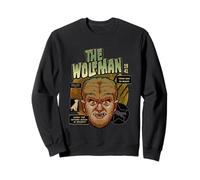 Universal Monsters The Wolf Man Vintage Halloween Mask Sudadera