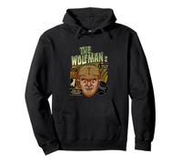 Universal Monsters The Wolf Man Vintage Halloween Mask Sudadera con Capucha