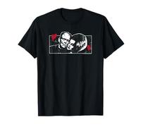 Universal Monsters Valentine's Day Frankenstein and Bride Camiseta
