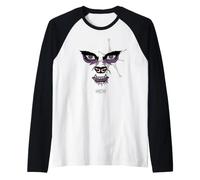 Universal Monsters Wolf Man Minimalist Portrait Camiseta Manga Raglan