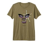 Universal Monsters Wolf Man Minimalist Portrait Camiseta Premium