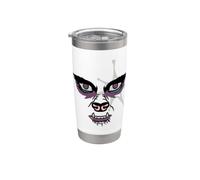 Universal Monsters Wolf Man Minimalist Portrait Vaso térmico de acero inoxidable de doble pared