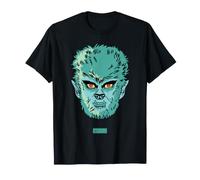 Universal Monsters Wolf Man Vintage Portrait Camiseta