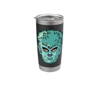 Universal Monsters Wolf Man Vintage Portrait Vaso térmico de acero inoxidable de doble pared