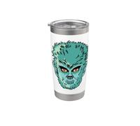 Universal Monsters Wolf Man Vintage Portrait Vaso térmico de acero inoxidable de doble pared