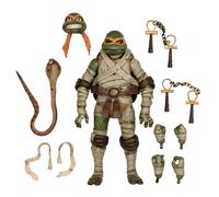Universal Monstruos X Tmnt Miguel Ángel Como La Momia 17.8cm Escala Acción Cifra