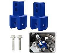 Universal Motocicleta Amortiguadores Riser Extensor (Azul)