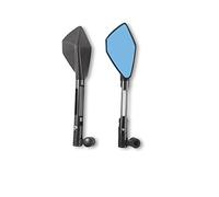 Universal Motocicleta Espejo Retrovisor Lateral on perno 8mm 10mm negro