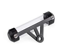 Universal Motocicleta Moto Tubo de disco de impuestos seguro Impermeable Cilíndrico Marco Holder Holder Holder para motocicletas(Black)