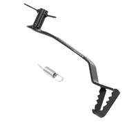 Universal motocicleta palanca de freno hidráulico trasero pedal resorte moto reposapiés compatible con piezas de motocicletas automotrices 50 cc 110 cc 125 cc