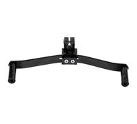 Universal Motorcycle Aluminum Dual/2 Way Gear Shift Lever Footrest Pedal Shifter Motorcycle Accessories(Black)