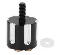 Universal Motorcycle Rear Seat Bolt Kit | High Strength Non - Corroding Metal Screw Nut | Quick Release No - Tool Installation | Stable Fit for Rear Seat to Mudguard Mounting (Black)