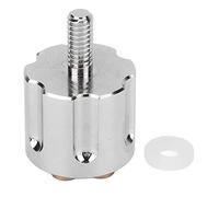 Universal Motorcycle Rear Seat Bolt Kit | High Strength Non - Corroding Metal Screw Nut | Quick Release No - Tool Installation | Stable Fit for Rear Seat to Mudguard Mounting (Silver)