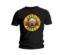 Universal Music Shirts - Camiseta de Guns N' Roses con Cuello Redondo de Manga Corta Unisex, Talla 42/44 - Talla Alemana, Color Negro