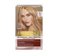 Loreal Paris - Coloración Excellence Creme Universal Nudes - 9U: Rubio Muy Claro