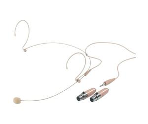 Universal omnidireccional Micrófono diadema de piel de color (HSE-150A/SK)