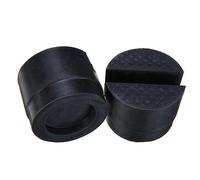 universal para gato de coche, herramienta de elevación para gato con ranurado, adaptador de de goma para gato de piso, accesorio para gato de coche para desmontaje y reparación